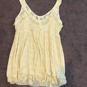 summer tanks (yellow, blacks and florals)